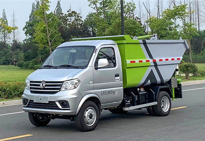 東風小康3方后裝高位掛桶無泄漏垃圾車